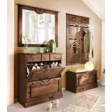 Home Affaire Garderoben-Set »Klera«, (Set, 4 St.), braun
