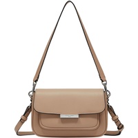 Liebeskind Berlin Women's Andrea Calf Optic S Sandy Crossbody