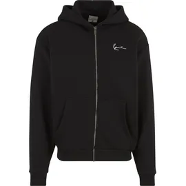 Karl Kani Chest Signature Essential Oversized Zip Hoodie Herren Schwarz XS