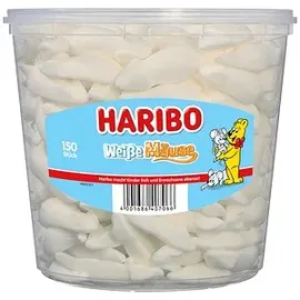 HARIBO WEISSE MÄUSE 1050,0 g, 150 St.