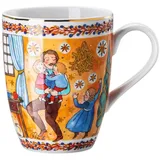 Hutschenreuther Weihn.-Bäckerei Becher 0,30 l Braun