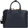 Braun Büffel Novara Aktentasche Leder 38 cm Laptopfach blau