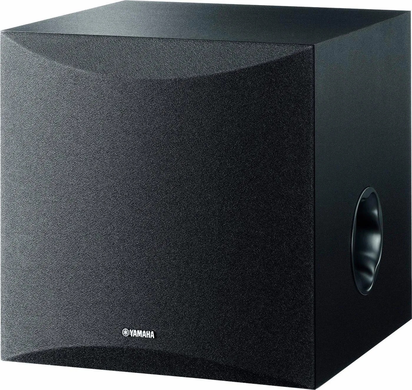 Yamaha NS-SW050 Subwoofer (100 W, Bassreflex-Röhre, 5 Ohm, 28-200 Hz) schwarz