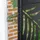 Outsunny Garten-Paravent 122 x 45 x 198 cm Schwarz Stahl