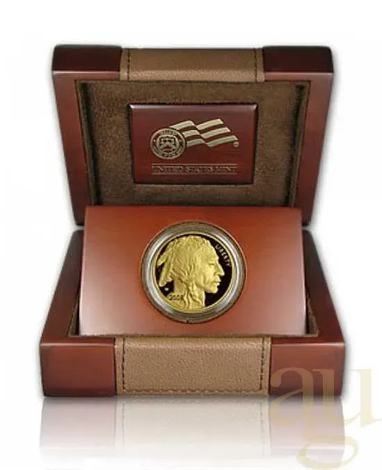 1 Unze Goldmünze American Buffalo 2010 polierte Platte