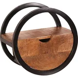 SIT Möbel Wandregal 30 x 20 x 30 cm Schwarz