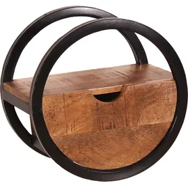 SIT Möbel Wandregal 30 x 20 x 30 cm Schwarz