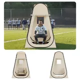 Sportzelt, 1200 X 1200 X 1900 Mm, Pop-up-zelt Für 1 Person, Zelt Für Den Außenbereich Mit Bodenmatte Und Abdeckung, Campingunterstand Für Veranstaltungen, Angeln, Jubeln