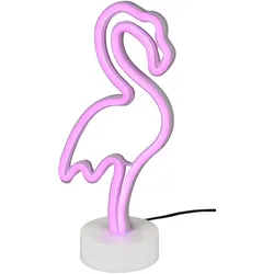 Reality Leuchten LED-Tischleuchte FLAMINGO FUN - B/H/T ca. 15,00x32,50x10,00