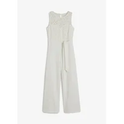 bonprix Braut-Overall, weiß, 32