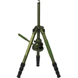 Sirui CT04 Dreibeinstativ mit Videoneiger CT5 Matt Grün Aluminium