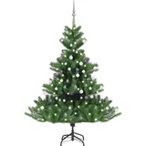vidaXL Künstlicher Weihnachtsbaum Nordmann Grün 180 cm