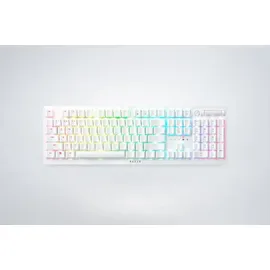 Razer Deathstalker V2 Pro (Purple Switch)- Kabellose Optische Low-Profile-Gaming-Tastatur (Klickende Optische Switches, HyperSpeed Wireless, Bluetooth 5.0) QWERTY US-Layout | Weiß