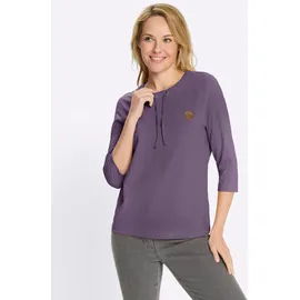 Sieh an! 3/4-Arm-Shirt in feige | Gr.: 42