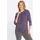 Sieh an! 3/4-Arm-Shirt in feige | Gr.: 42