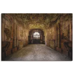 Artland Wandbild »Lost Place - Villa - verlassene Orte«, Gebäude, (1 St.), als Alubild, Outdoorbild, Leinwandbild in verschied. Größen Artland Farbe Bild(er): bunt