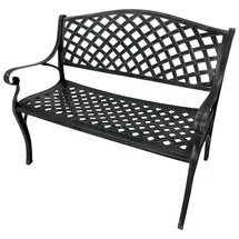 FRG Gartenbank 2-sitzer 105 x 84 x 105 cm Grau
