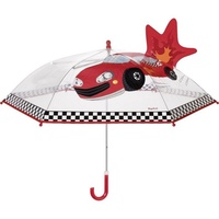 Playshoes Stockregenschirm Regenschirm Rennwagen