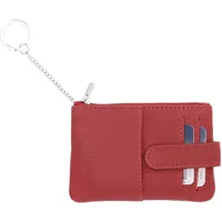 The Skandinavian Brand Credit Card Holder Unisex Geldbörse rot