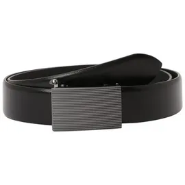 LLOYD Men's Belts Gürtel schwarz Glattleder, schwarz, NOS