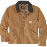 CARHARTT Duck Detroit Rugged Flex Detroit, Textiljacke - Hellbraun/Schwarz - XXL
