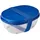Mepal Salatbox Ellipse Vivid blue 1300 ml + 600 ml