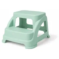 Mojawo Tritthocker Kunststoff 43 x 28 x 37 cm Grün