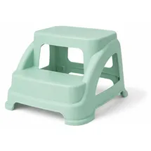 Mojawo Tritthocker Kunststoff 43 x 28 x 37 cm Grün