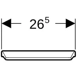 Geberit Pareo Urinaldeckel (573410000)