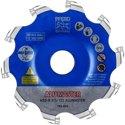 Hochleistungsfrässcheibe ALUMASTER R Ø 115 mm für Winkelschleifer Alu Bearbeitung