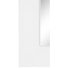 borchardt Möbel Spiegel BORCHARDT MÖBEL "Vaasa", weiß, B:75cm H:40cm T:2cm, Glas, Spiegel, mit Rahmen