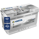 Varta Silver Dynamic AGM A6 – Start-Stop und xEV Autobatterie 12V 80Ah 800A – Starterbatterie für Autos mit hohem Energiebedarf