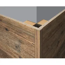 EGGER Faltleiste Decowall FL001 Namur braun 2 St. 240 x 22 x 22 cm