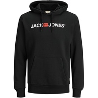 JACK & JONES Kapuzensweatshirt Logo in Black-L