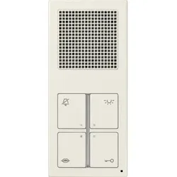 Jung SI4AW Audio-Innenstation Standard, Serie AS, weiß