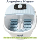 Hi Haushalt International Fußbad-Massagegerät mit Heiz- und Bubble-Massage