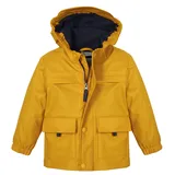 KILLTEC first instinct by killtec Kinder Gummierte Jacke mit Kapuze FIOS 23 MNS JCKT, Senfgelb, 122/128, 42908-000