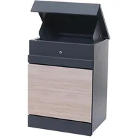 Mendler HWC-K41 verzinkt anthrazit-Holzoptik