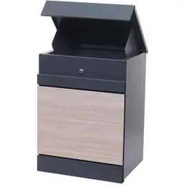 Mendler HWC-K41 verzinkt anthrazit-Holzoptik