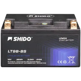 SHIDO Lithium LT9B-BS 12V, 3Ah (YT9B-BS)
