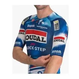 Castelli soudal Quick-Step 2025 kurzarmtrikot - L