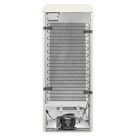 Smeg FAB28RCR6 Retro-Kühlschrank  (270 l, 1530 mm hoch, Creme)