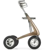 byAcre Carbon Overland Rollator braun
