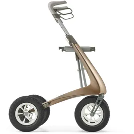byAcre Carbon Overland Rollator braun