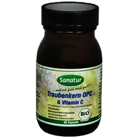 Sanatur BIO Traubenkern OPC & Vitamin C Kapseln 90 St.