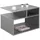 Ricoo WM095-PL Platingrau Holz 69 x 50 x 50 cm