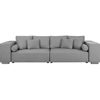 INOSIGN Big-Sofa »Aliya«, incl. Bettfunktion und Bettkasten, Breite 290 cm,incl. Zierkissen grau