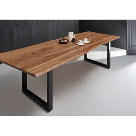 sam möbel gmbh MILO 300 x 100 cm Akazie natur/beige