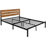ML-Design Metallbett Bettgestell mit Lattenrost 140x200 cm Schlafzimmer, Betten, Metallbetten