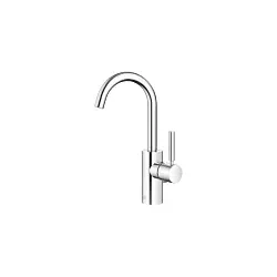 Dornbracht Meta Einhebelmischer 33510661-00 mit Ablaufgarnitur, Ausladung 123mm, chrom